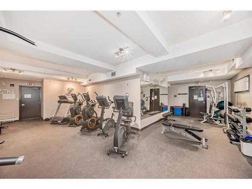 135-23 Millrise Drive Sw, Calgary, AB - Indoor Photo Showing Gym Room