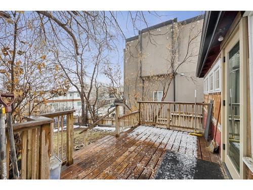 3835 Parkhill Street Sw, Calgary, AB - Outdoor With Deck Patio Veranda