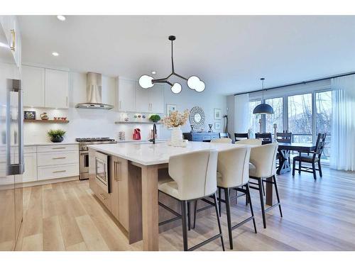 114 Rock Lake Heights Nw, Calgary, AB - Indoor Photo Showing Kitchen With Upgraded Kitchen