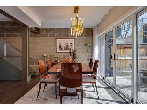 37 28 Avenue Sw, Calgary, AB - Indoor Photo Showing Dining Room