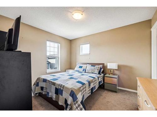 234 Silverado Plains Close Sw, Calgary, AB - Indoor Photo Showing Bedroom