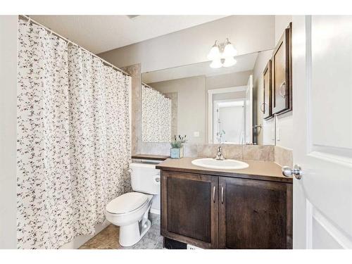 234 Silverado Plains Close Sw, Calgary, AB - Indoor Photo Showing Bathroom
