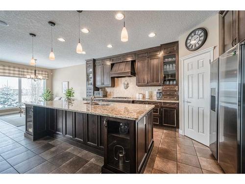 20 Panatella Manor Nw, Calgary, AB - Indoor Photo Showing Kitchen With Upgraded Kitchen