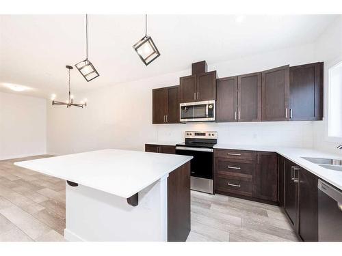 508 Legacy Circle Se, Calgary, AB - Indoor Photo Showing Kitchen With Upgraded Kitchen