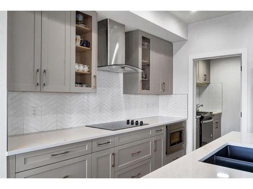 3615 Cornerstone Boulevard Ne, Calgary, AB - Indoor Photo Showing Kitchen With Upgraded Kitchen