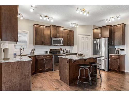 14 Walden Grove Se, Calgary, AB - Indoor Photo Showing Kitchen With Stainless Steel Kitchen With Upgraded Kitchen