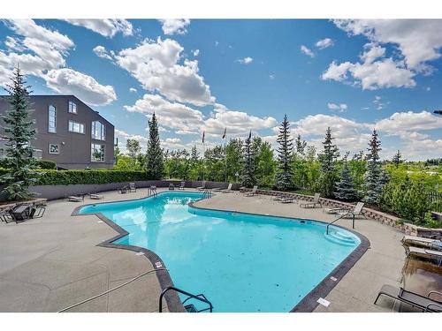 15-3203 Rideau Place Sw, Calgary, AB - Outdoor With In Ground Pool