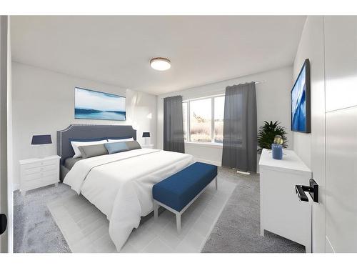 12 Lakewood Circle, Strathmore, AB - Indoor Photo Showing Bedroom