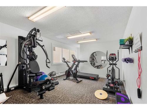 220-550 Westwood Drive Sw, Calgary, AB - Indoor Photo Showing Gym Room
