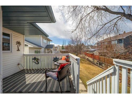 108 Hidden Vale Crescent Nw, Calgary, AB - Outdoor With Deck Patio Veranda With Exterior