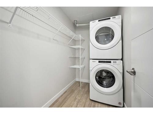 219-255 Les Jardins Park Se, Calgary, AB - Indoor Photo Showing Laundry Room