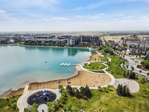 202-29 Mahogany Circle Se, Calgary, AB - Outdoor With Body Of Water With View