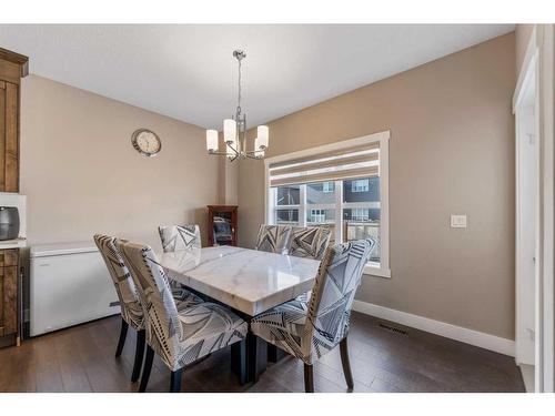 255 Baywater Way Sw, Airdrie, AB - Indoor Photo Showing Dining Room