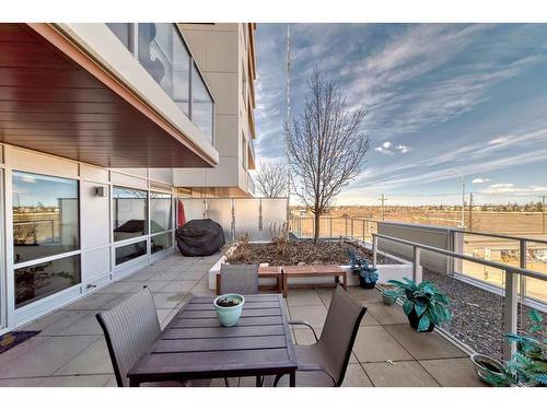 215-8505 Broadcast Avenue Sw, Calgary, AB - Outdoor With Deck Patio Veranda With Exterior