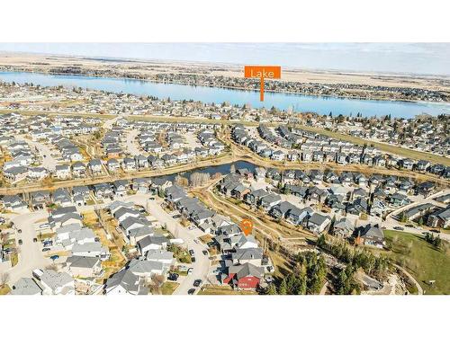 130 Topaz Gate, Chestermere, AB - Outdoor With Body Of Water With View