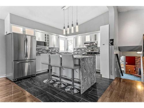 103 Silvergrove Place Nw, Calgary, AB - Indoor Photo Showing Kitchen With Stainless Steel Kitchen With Upgraded Kitchen