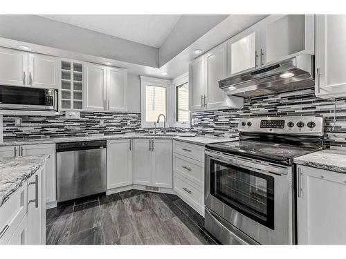 103 Silvergrove Place Nw, Calgary, AB - Indoor Photo Showing Kitchen With Stainless Steel Kitchen With Upgraded Kitchen