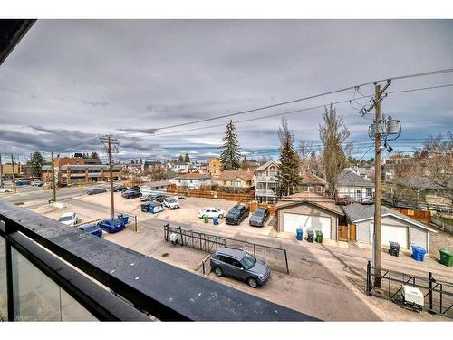 301-1022 16 Avenue Nw, Calgary, AB - Outdoor With Balcony With View