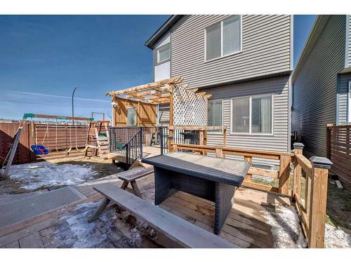 111 Livingston Avenue Ne, Calgary, AB - Outdoor With Deck Patio Veranda With Exterior