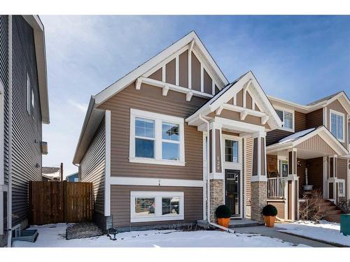129 Fireside Place, Cochrane, AB - Outdoor With Facade