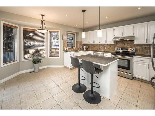 158 Sundown Place Se, Calgary, AB - Indoor Photo Showing Kitchen With Upgraded Kitchen