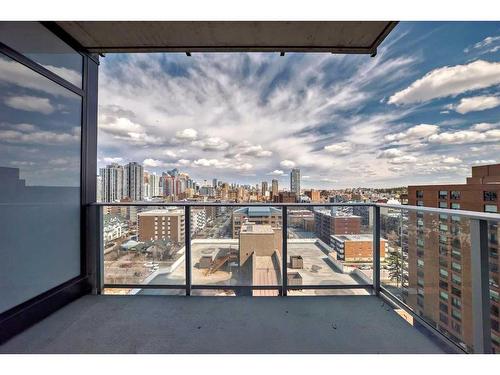 1010-1319 14 Avenue Sw, Calgary, AB - Outdoor With Balcony With View