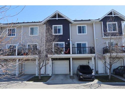 65-300 Marina Drive, Chestermere, AB - Outdoor With Balcony With Facade