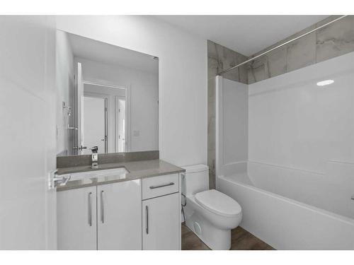 225 Saddlepeace Crescent Ne, Calgary, AB - Indoor Photo Showing Bathroom