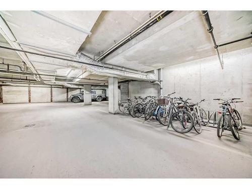 320-1800 14A Street Sw, Calgary, AB - Indoor Photo Showing Garage