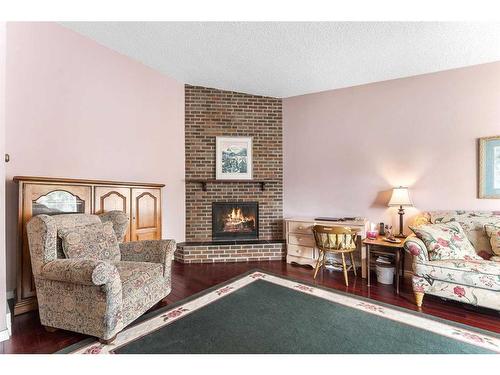 770 Ranchview Circle Nw, Calgary, AB - Indoor With Fireplace
