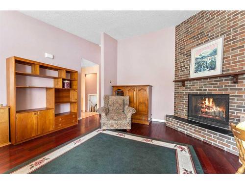770 Ranchview Circle Nw, Calgary, AB - Indoor With Fireplace