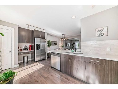377 Mckenzie Towne Gate Se, Calgary, AB - Indoor Photo Showing Kitchen With Stainless Steel Kitchen