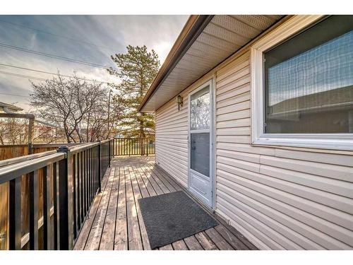 2044 Pinetree Crescent Ne, Calgary, AB - Outdoor With Deck Patio Veranda With Exterior