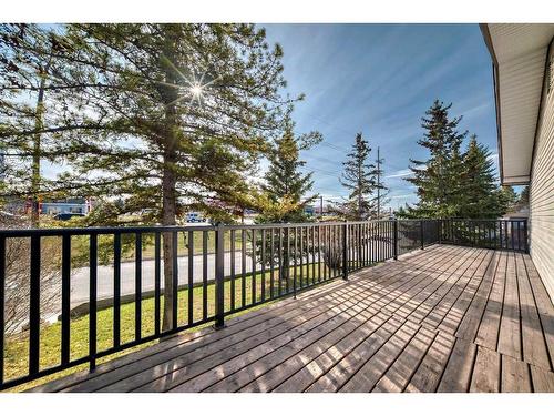 2044 Pinetree Crescent Ne, Calgary, AB - Outdoor With Deck Patio Veranda With Exterior