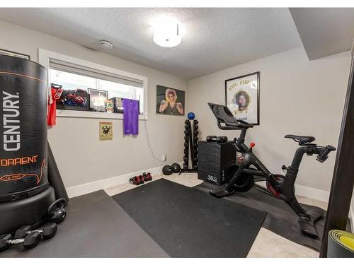 4623 Norquay Drive Nw, Calgary, AB - Indoor Photo Showing Gym Room