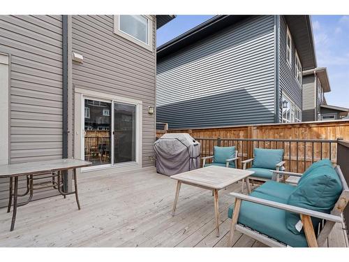 74 Buckskin Way, Cochrane, AB - Outdoor With Deck Patio Veranda With Exterior