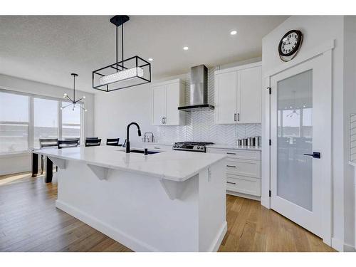3613 Cornerstone Boulevard Ne, Calgary, AB - Indoor Photo Showing Kitchen With Upgraded Kitchen