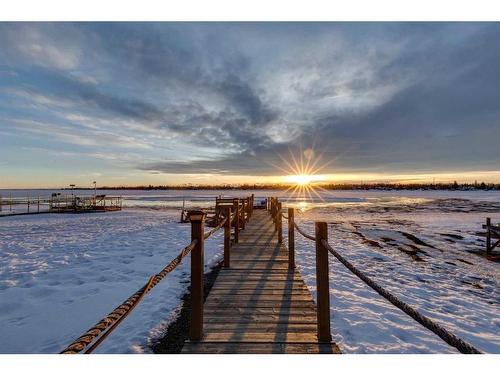 305 East Chestermere Drive, Chestermere, AB - Outdoor With Body Of Water With View