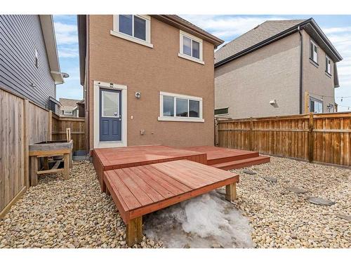 208 Mahogany Grove Se, Calgary, AB - Outdoor With Deck Patio Veranda With Exterior