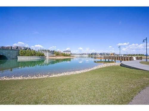 208 Mahogany Grove Se, Calgary, AB - Outdoor With Body Of Water With View
