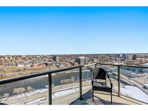 1802-325 3 Street Se, Calgary, AB - Outdoor With Balcony With View