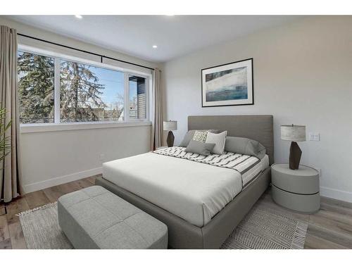 521 18A Street Nw, Calgary, AB - Indoor Photo Showing Bedroom