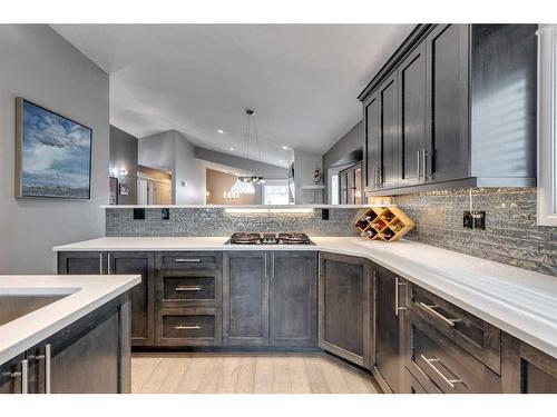 122 Sundown Close Se, Calgary, AB - Indoor Photo Showing Kitchen With Upgraded Kitchen