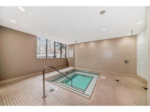 246-222 Riverfront Avenue Sw, Calgary, AB - Indoor Photo Showing Other Room With In Ground Pool