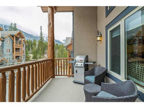 319-175 Crossbow Place, Canmore, AB - Outdoor With Deck Patio Veranda With Exterior