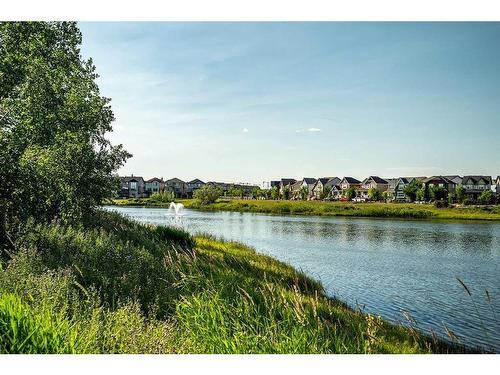 1587 New Brighton Drive Se, Calgary, AB - Outdoor With Body Of Water With View