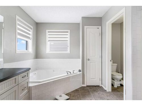 51 Saddlecrest Gardens Ne, Calgary, AB - Indoor Photo Showing Bathroom