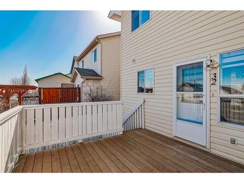 32 Hidden Way Nw, Calgary, AB - Outdoor With Deck Patio Veranda With Exterior