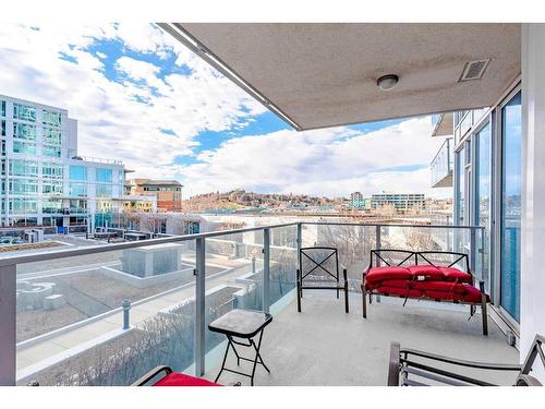 308-519 Riverfront Avenue Se, Calgary, AB - Outdoor With Balcony With View With Exterior