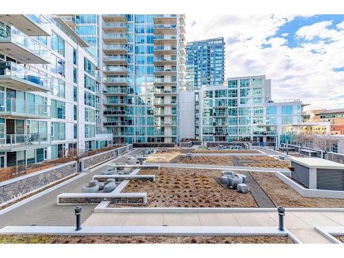308-519 Riverfront Avenue Se, Calgary, AB - Outdoor With Balcony With Facade
